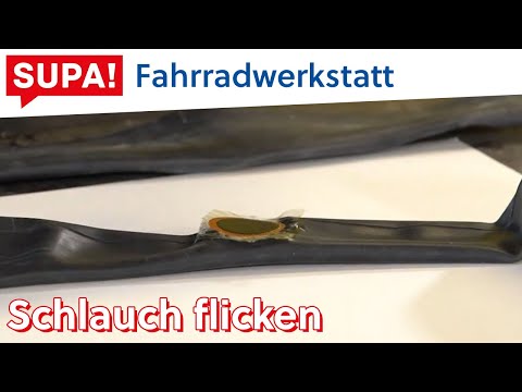 Schlauch flicken | Fahrradwerkstatt mit Gordon